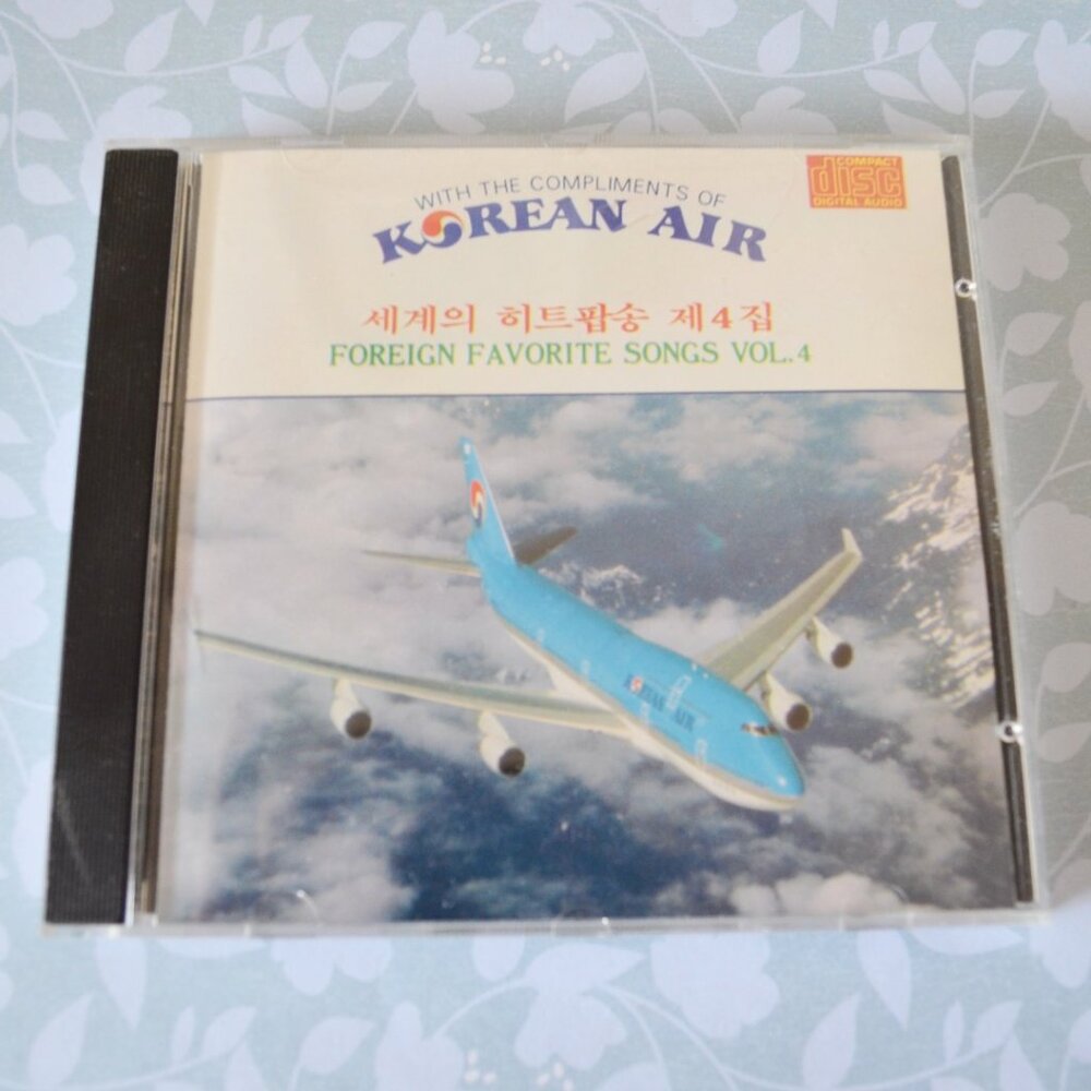 Korean Air Foreign Favorite Songs Vol.4 Korean Air Airline CD